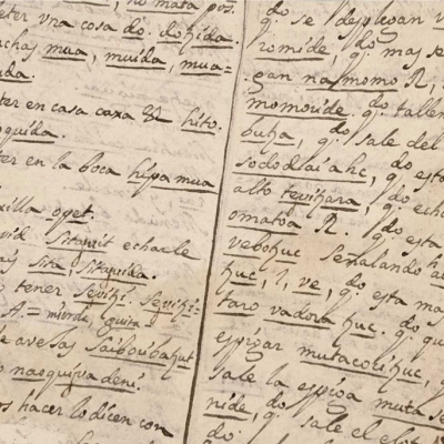 imagen Reconocimiento: Manuscritos en lenguas indígenas extintas en Memoria del Mundo 2024