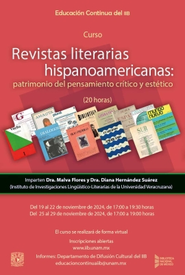 Revistas literarias hispanoamericanas: Patrimonio del pensamiento crítico y estético